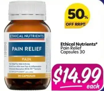Pain Relief Capsules 30