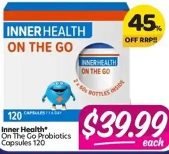 On The Go Probiotics Capsules 120