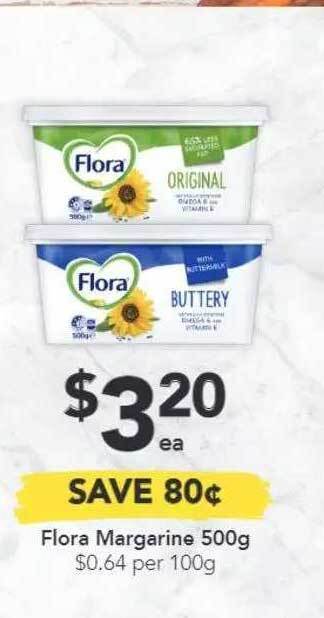 Drakes Flora Margarine offer