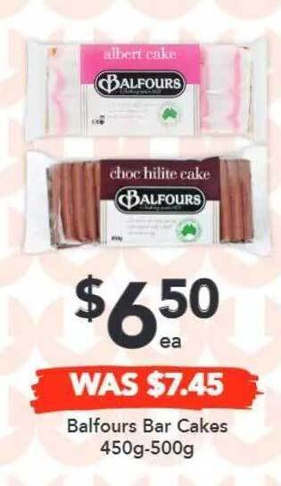 Drakes Balfours Bar Cakes offer