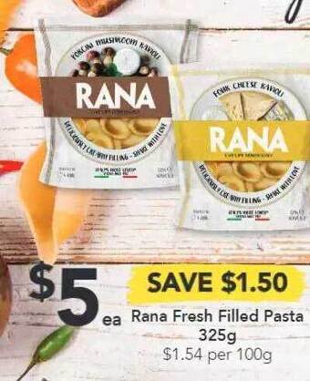 Drakes Rana Fresh Filled Pasta offer