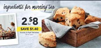 Drakes Scones 6 Pack Varieties offer
