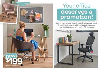 Fantastic Furniture Moncur Office Chair offer