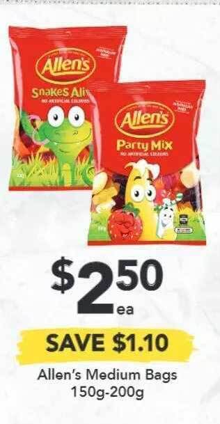 Drakes Allen's Medium Bags offer