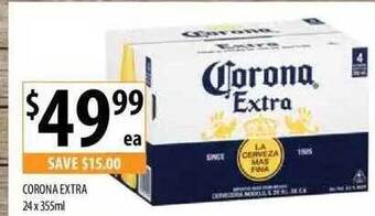 Supabarn Corona Extra offer