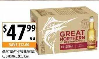 Supabarn Great Northern Brewing Co Original offer