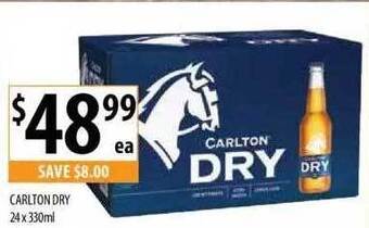 Supabarn Carlton Dry offer