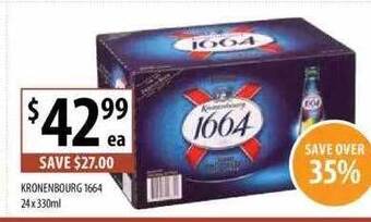 Supabarn Kronenbourg 1664 offer