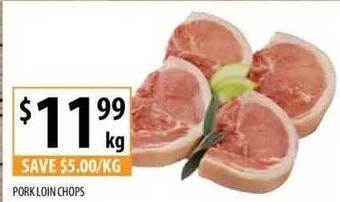 Supabarn Pork Loin Chops offer