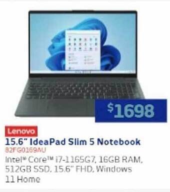 Retravision Lenovo 15.6 offer
