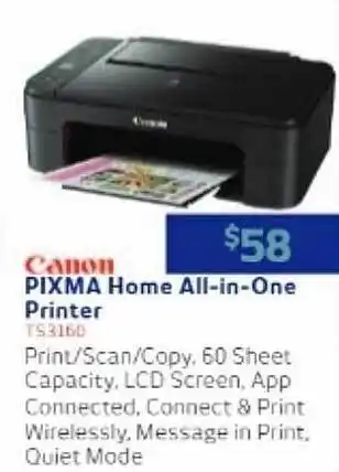 Canon Pixma Home All-in-one Printer