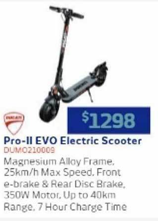 Retravision Pro-ii Evo Electric Scooter offer