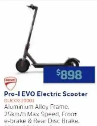 Retravision Pro-i Evo Electric Scooter offer
