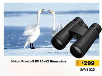 Camera House Nikon Prostaff P3 10x42 Binoculars offer
