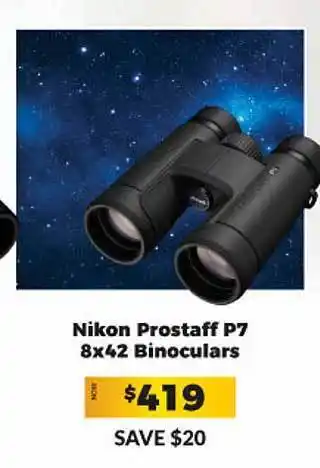 Camera House Nikon Prostaff P7 8x42 Binoculars offer