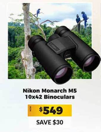 Camera House Nikon Monarch M5 10x42 Binoculars offer