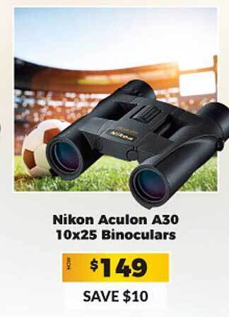 Camera House Nikon Aculon A30 10x25 Binoculars offer
