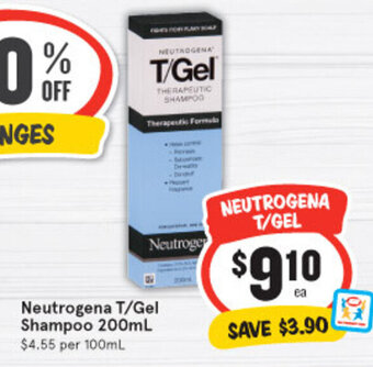 IGA Neutrogena T/Gel Shampoo 200ml offer