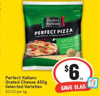 Perfect Italiano Grated Cheese 450g
