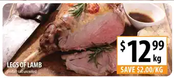 Supabarn Leg Of Lamb offer