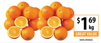 Supabarn Navel Oranges offer