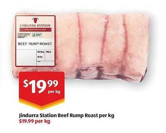 Jindurra Station Beef Rump Roast