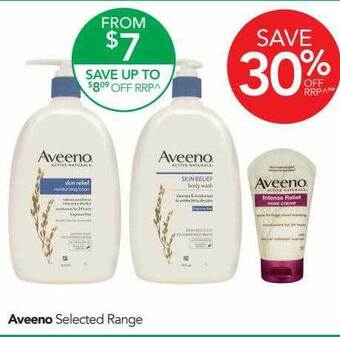 Terry White Aveeno Selected Range offer