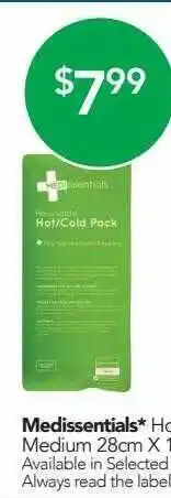 Terry White Medissentials Hot Cold Gel Pack Medium Or Large offer
