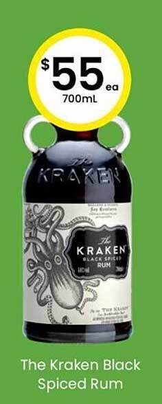 The Kraken Black Spiced Rum