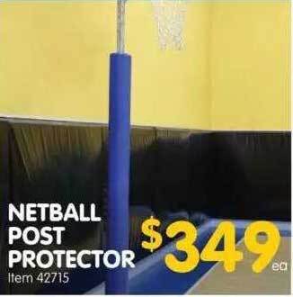 Clark Rubber Netball Post Protector offer