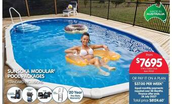 Sunsoka Modular Pool Packages