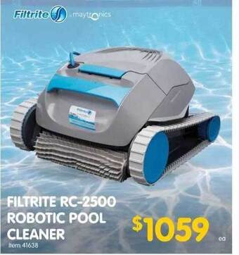 Clark Rubber Filtrite Rc-2500 Robotic Pool Cleaner offer