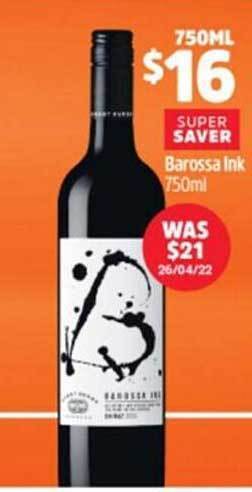 Barossa Ink 750ml