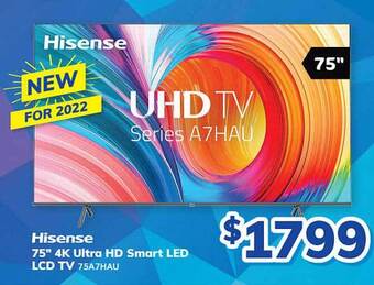 Bi-Rite Hisense 75 offer