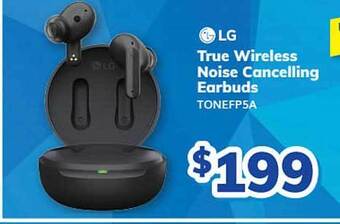 Bi-Rite Lg True Wireless Noise Cancelling Earbuds offer
