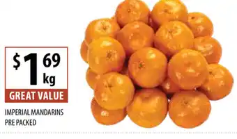 Supabarn Imperial Mandarins Pre Pack offer