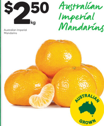 Woolworths Australian Imperial Mandarins offer