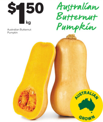 Australian Butternut Pumpkin