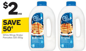 Woolworths White Wings Shaker Pancakes 325-350g offer