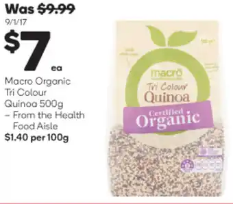 Macro Organic Tri Colour Quinoa 500g