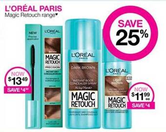 Priceline L'Oréal Paris Magic Retouch Range offer