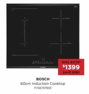 Bing Lee Bosch 60cm Induction Cooktop offer