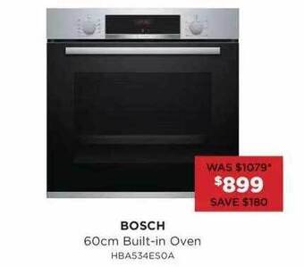 Bing Lee Bosch 60cm Built-In Oven offer