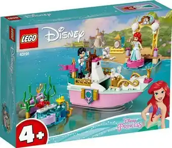 BIG W LEGO Disney Princess Arielu2019s Celebration Boat 43191 offer