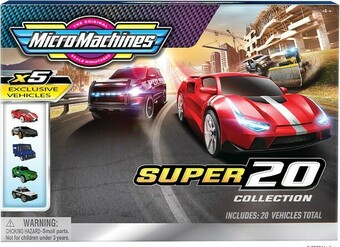 Micro Machines 20-Pack Vehicles