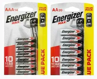 30% off Energizer Max