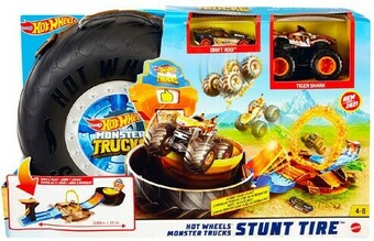 BIG W Hot Wheels Monster Trucks Stunt Playset offer