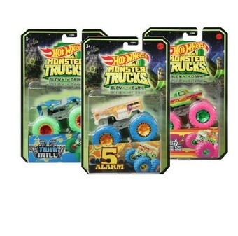 BIG W Hot Wheels Glow in the Dark 1:64 Monster Truck offer