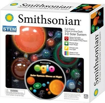 BIG W Smithsonian 3D Hang/Glow Solar System offer