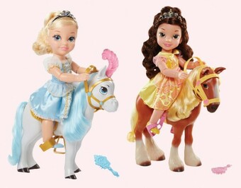 BIG W Disney Princess Toddler Doll and Horse Set offer